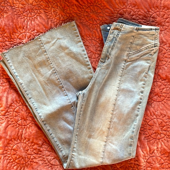 Free People Denim - Free People CRVY Wild Honey Flare